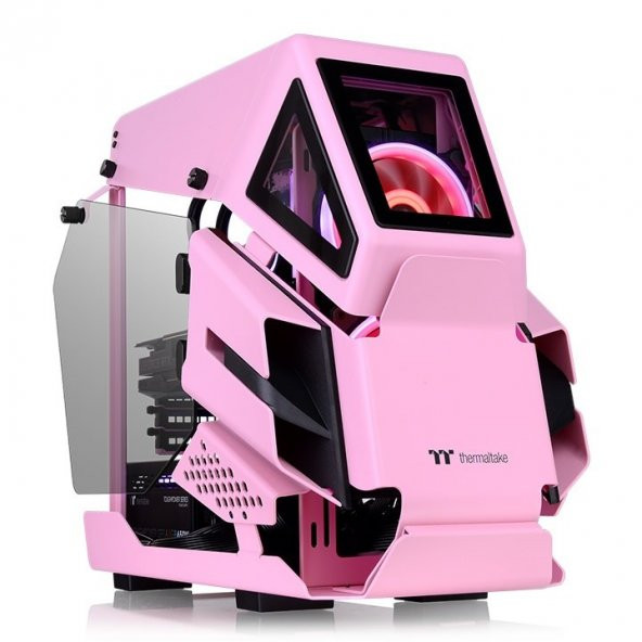 Thermaltake AH T200 Pink TG Pencereli Mikro ATX Oyuncu Kasası (CA-1R4-00SAWN-00)