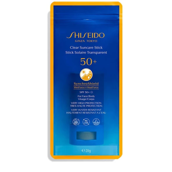 Shiseido Clear Stick UV Protector SPF50+ 20 g