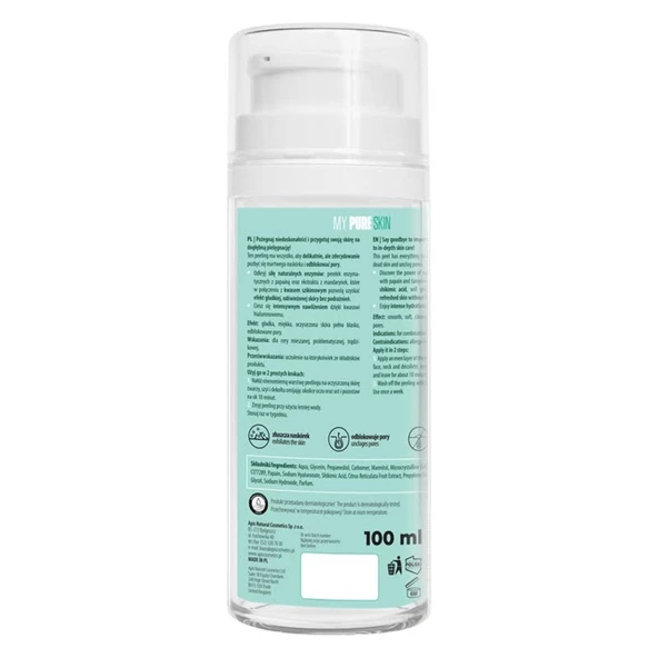 MY PURE SKIN - Hidrojel Peeling & Cilt Dengeleyici Tonik - 2'li Set - 3