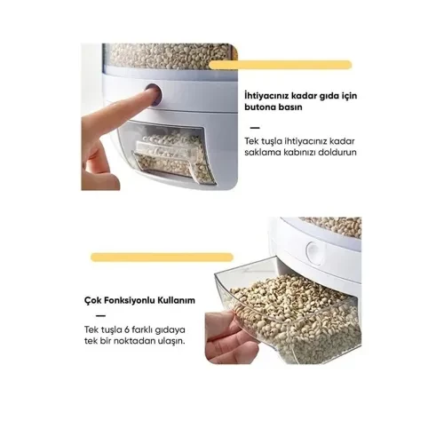 Dönebilen Kuru Gıda Ve Bakliyat Organizeri - 3