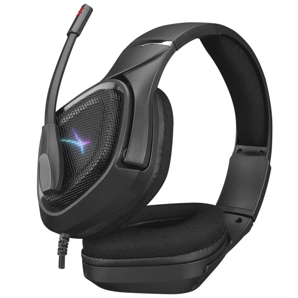 Altec Lansing ALGH9604 Siyah PS4/XBOX/Mobil Uyumlu USB+3.5mm Rainbow Gaming Mikrofonlu Kulaklık - 4