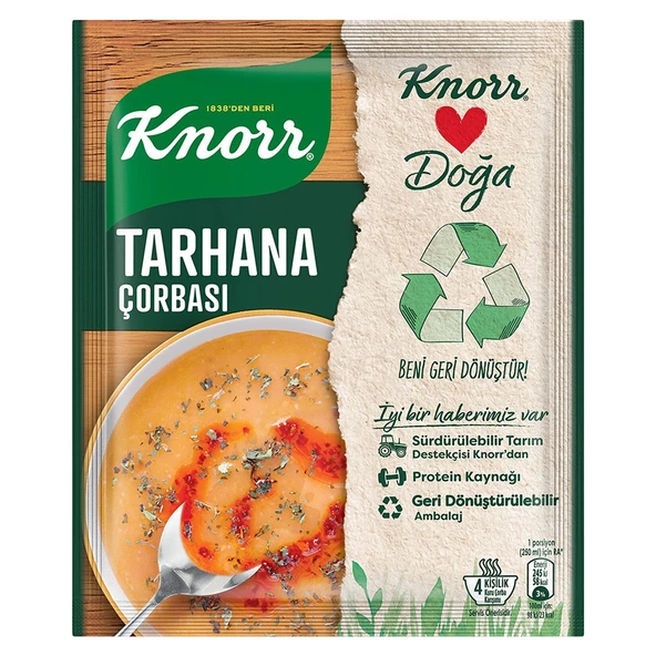 Knorr Tarhana çorbası 74 Gr Paket (10 Adet)