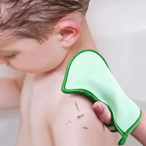 Yumuşak Banyo Duş Süngeri Eldiven - 4