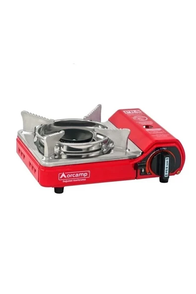 Tekli Portatif Ocak Mini Kırmızı Ck-506 - 6