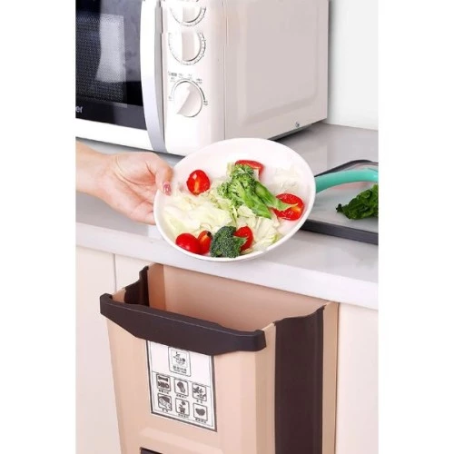 Katlanabilir Askılı Çöp Kovası 9 lt. - 3