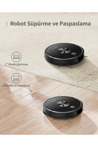 Ultenic D5s Pro Akıllı Robot Süpürge - Resim 2