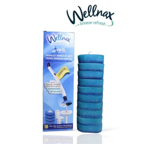 Kullan At Süngerli Tuvalet Temizleme Yedek Başlık ürün görseli 1