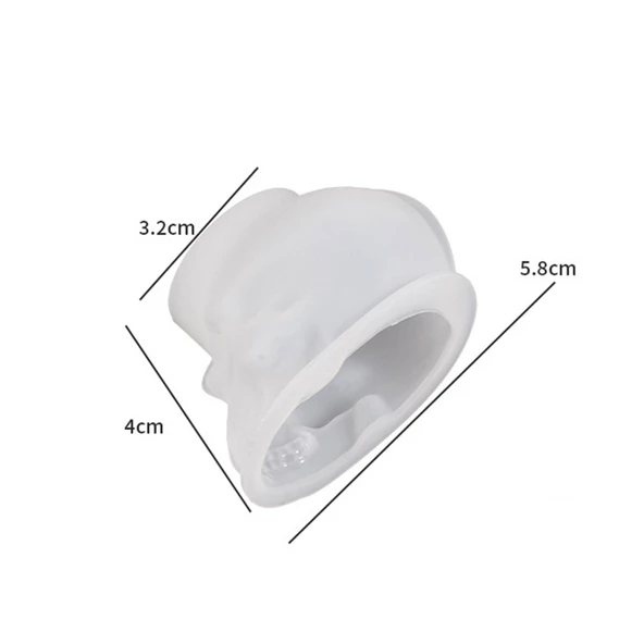 Epoksi Reçine Silikon Kalıp Taş Tozu Kuru Kafa Mum Kalıbı - Resim 3