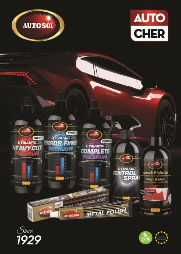 AUTOSOL ®  High Performance Nano Boya Koruma Cilası 520 1 Litre - Resim 5