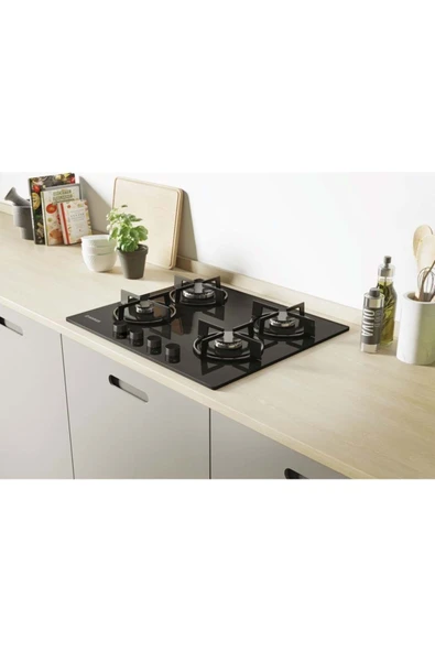 Hoover Hvw6Mbb Siyah Cam Ocak - 3