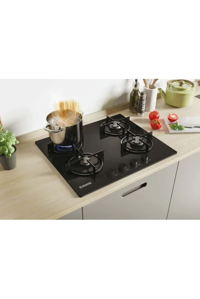 Hoover Hvw6Mbb Siyah Cam Ocak - 2