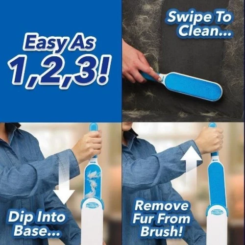 Tüy Toz Temizleme Fırça Seti Fur Wizard - 2