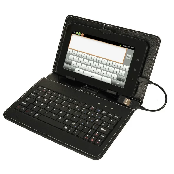 Wontis Concord C-700 Fe 7" Üniversal Türkçe Q Klavyeli Tablet Kılıfı (SİYAH) Teşhir Ürünü - 3