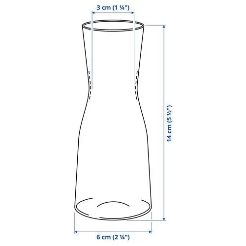 SUMUHOME TIDVATTEN CAM VAZO SAYDAM CAM 15 CM - 5
