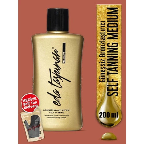 Eda Taşpınar Medium Self Tannig Güneşsiz Bronzlaştırıcı 200 Ml