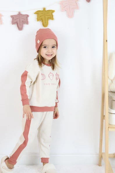 Cozy Nakış Baskılı 3lü Takım - 2