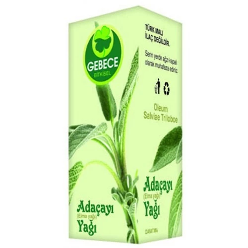 Gebece Elma Adaçayı Yağı 20 Ml