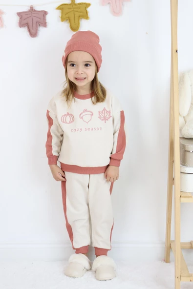 Cozy Nakış Baskılı 3lü Takım - 5