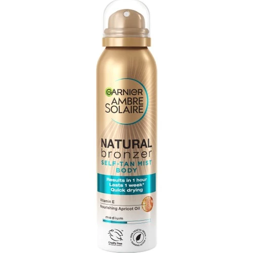 Garnier Ambre Solaire Natural Bronzer Güneşsiz Bronzlaştırıcı Sprey 150 Ml