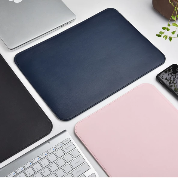 Bilgisayar Kılıfı El Çantası Deri Laptop Çantası Macbook Air Pro Kılıfı 13 inç Kese Kılıfı Wiwu - 9
