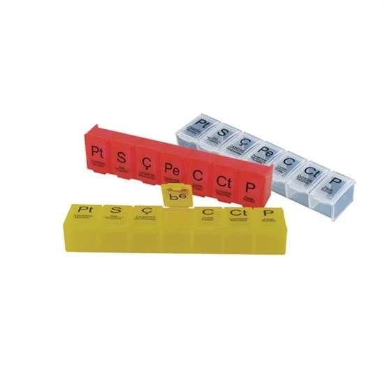 Woody Sofia Haftalık Günlük İlaç Saklama Kutusu 7 Günlük İlaç Saklama Kabı - 7