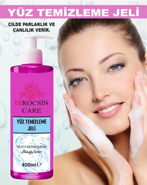 Hyaluronik Asit Içerikli Yüz Temizleme Jeli Multi Refreshıng Beauty Series 400 ml