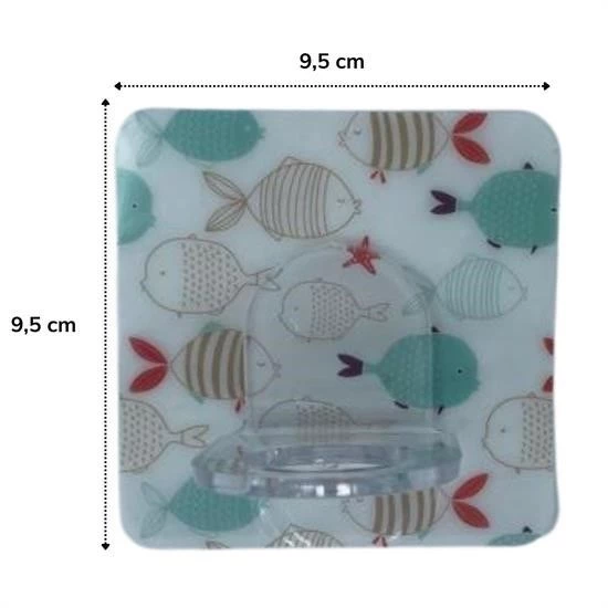 Süper Yapışkanlı Çok Amaçlı Cember Askı 2 Adet - 5