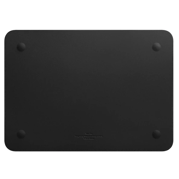 Bilgisayar Kılıfı El Çantası Deri Laptop Çantası Macbook Air Pro Kılıfı 13 inç Kese Kılıfı Wiwu - 6
