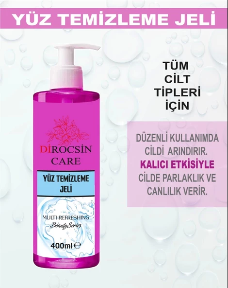 Hyaluronik Asit Içerikli Yüz Temizleme Jeli Multi Refreshıng Beauty Series 400 ml - 3