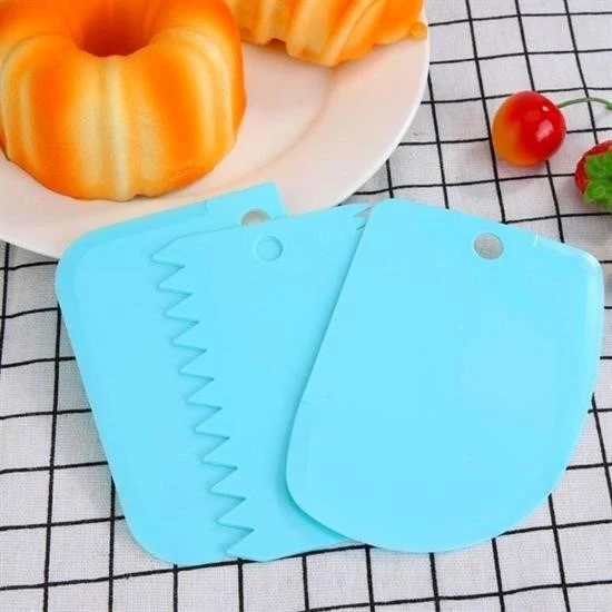 Woody Sofia Pasta Hamur Şekillendirici Spatula Kesici Kazıyıcı Dekoratör Set - 7