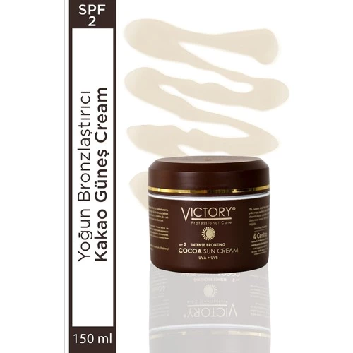 Victory Bronzlaştırıcı Kakao Kremi Spf2