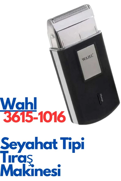 Wahl 2'li Seyahat Seti (3615-1016 Seyehat Traş Makinası + 5640-616 Burun Kulak Kılı Kesme Makinası) - 3