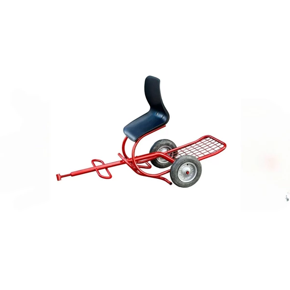 bluebee Çapa Arkası Römork Tek Koltuklu Tekerli Çapa Makinesi - 2