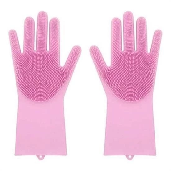 Woody Sofia Isıya Dayanıklı Pratik Sihirli Silikon Bulaşık Yıkama Eldiveni - 4