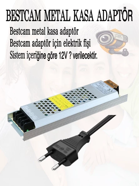 BESTCAM 8 Kameralı Set 5 Mega Piksel Sony Lensli FULL HD Gece Görüşlü Güvenlik Kamera Seti 500 GB Hard disk - 7