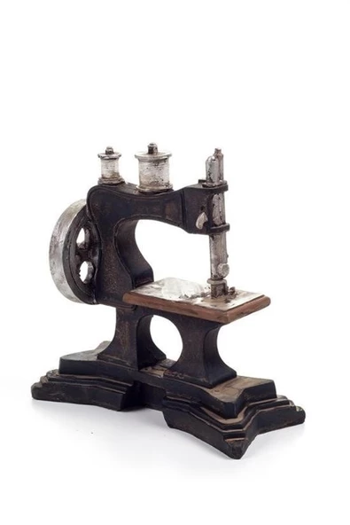 Woody Sofia Decotown Nostaljik Dekoratif Dikiş Makinesi Biblo Süs Eşyası - 2