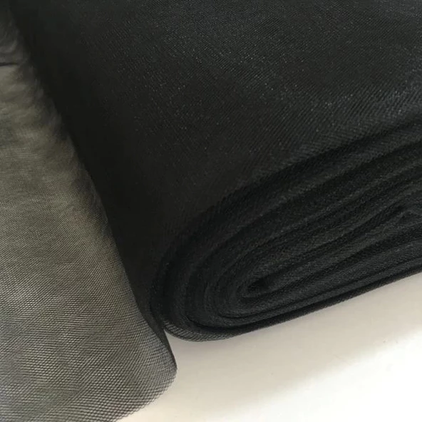 5 Adet Siyah 100X300 Kristal Tül Düğün Bohça Süsü Nikah Bohça Süsü Nişan Bohça Süsleme Tülü - 6