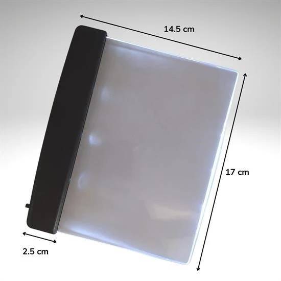 Woody Sofia Kitap Arası Okuma Işığı Led Panel Kitap Okuma Lambası - 7