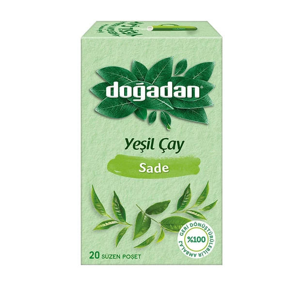 Doğadan Yeşi̇l çay Sade 34 Gr