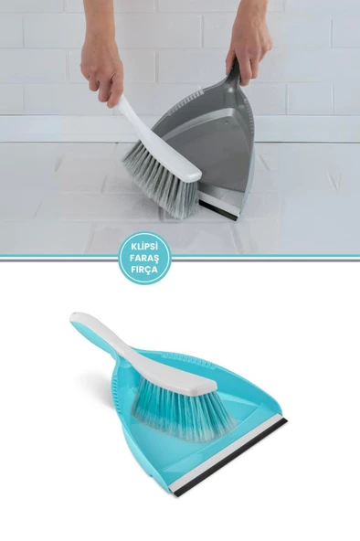 FLORA KLIPSLI FARAŞ FIRÇA TAKIMI