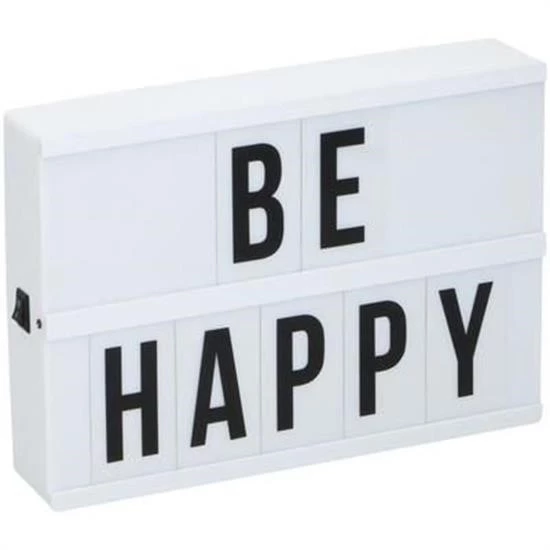 Woody Sofia Sinematik Lightbox Dekorasyon Aydınlatma Aksesuarları (A5 Boyut) - 5