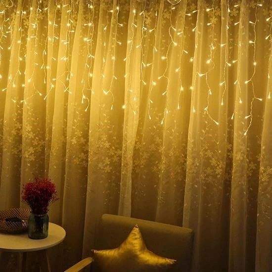 Woody Sofia 8 Fonksiyonlu 16 Saçaklı Perde Led 3 x 1 (Günışığı) - 2