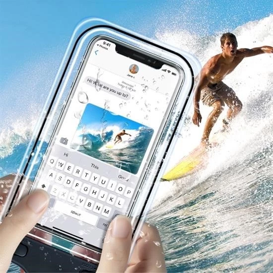 Woody Sofia Bisiklete Takılan Su ve Yağmur Gerirmez Telefon Kılıfı Universal - 6