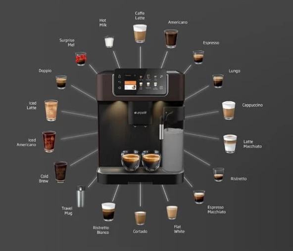 Arçelik EM 9495 Imperium Barista® Tam Otomatik Espresso Makinesi