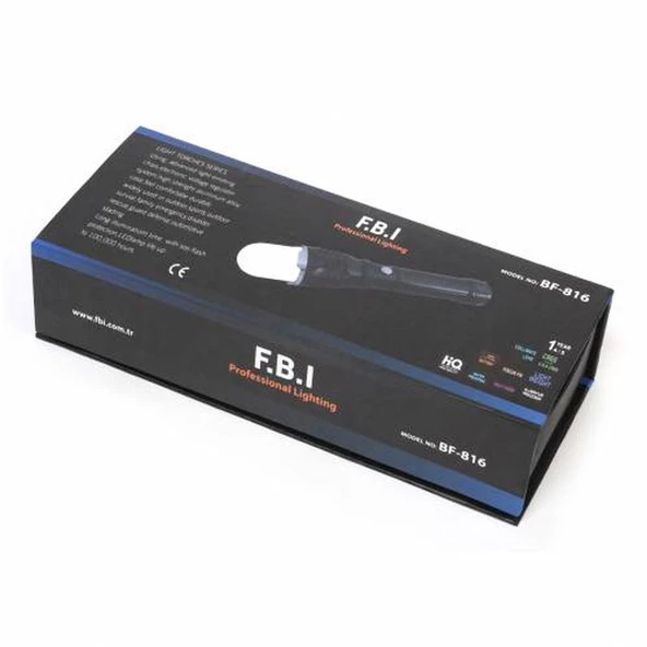 F.B.I BF-816 CREE LED + Zoom + Mıknatıslı Şarjlı El Feneri - 2
