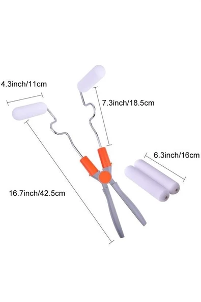 Woody Sofia Nano Süngerli Damlatmaz Mobilya ve Duvar Boyama Rulosu Hem Köşe Hem Düz Zemin - 7