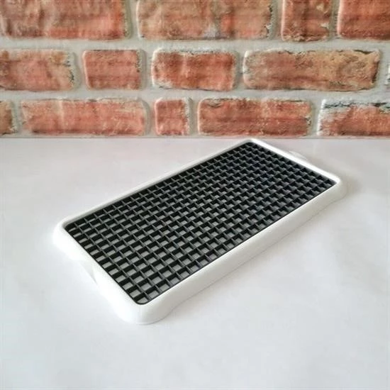 Pratik Lavabo Tezgah Üstü Bulaşık Kurutmalığı Süzmatik 22x40 cm - 5