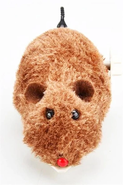 Woody Sofia Kurmalı Kedi Eğitim Oyuncağı Tüylü Peluş Fare Yakalama İnteraktif Sevimli Eğlenceli Oyuncak - 8