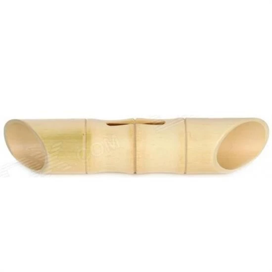 Woody Sofia 6 x 1 cm Girişli Kılıflı Bambu Ağacı Akustik Ses Yükseltici Aparat