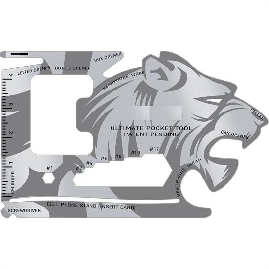 Woody Sofia 18 Fonksiyonlu Cüzdan İçi Aslan Tasarımlı Kart Acil Durum Kiti - 2